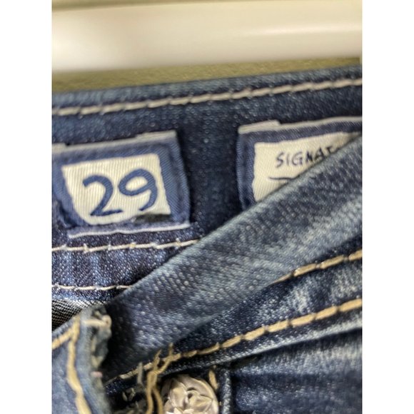 MISS ME JE82165A Denim jeans 29/31 signature Skinny Jeans - Picture 2 of 7